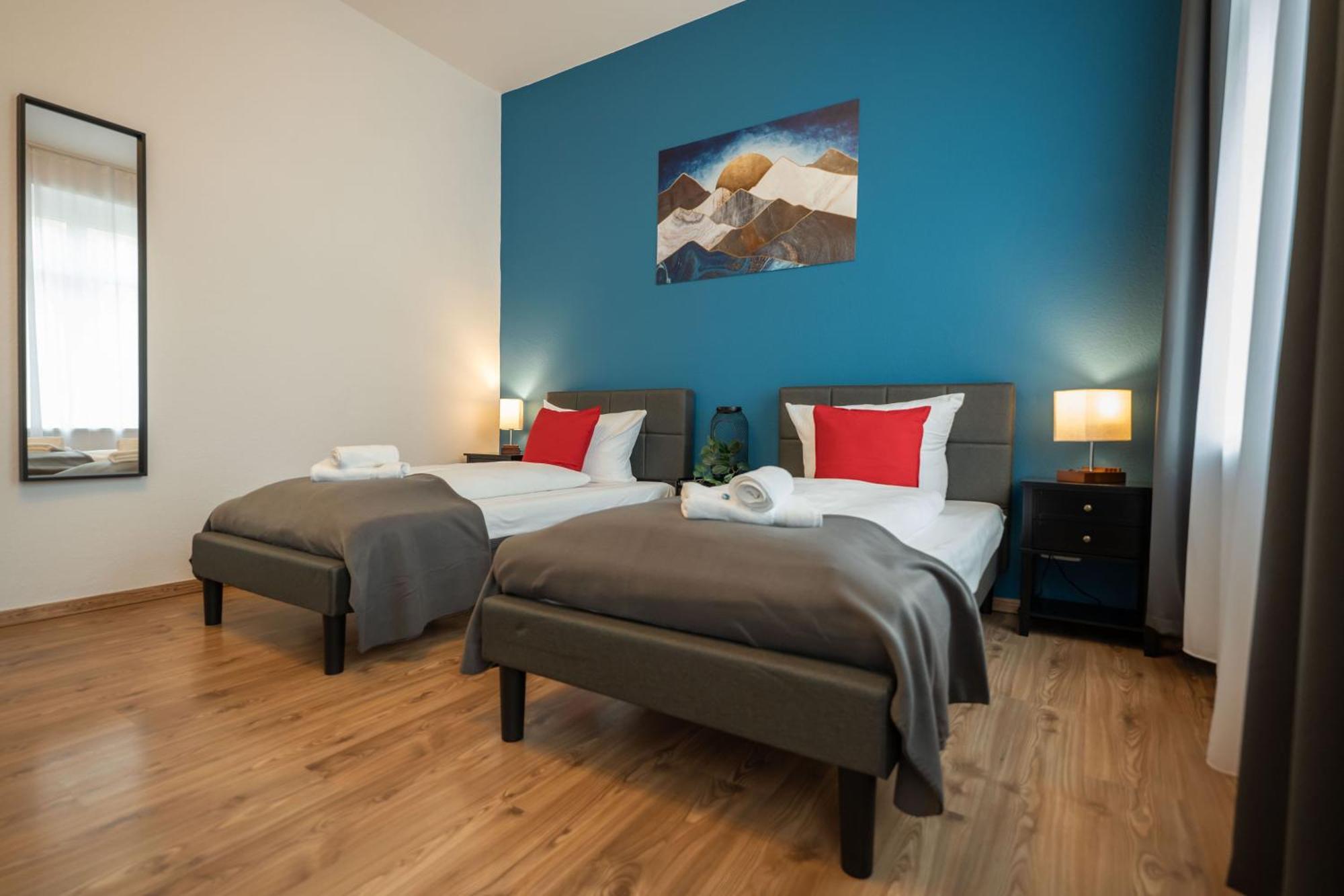 T21 - Apartment Direkt Im Zentrum Mit Parkplatz Хемніц Екстер'єр фото