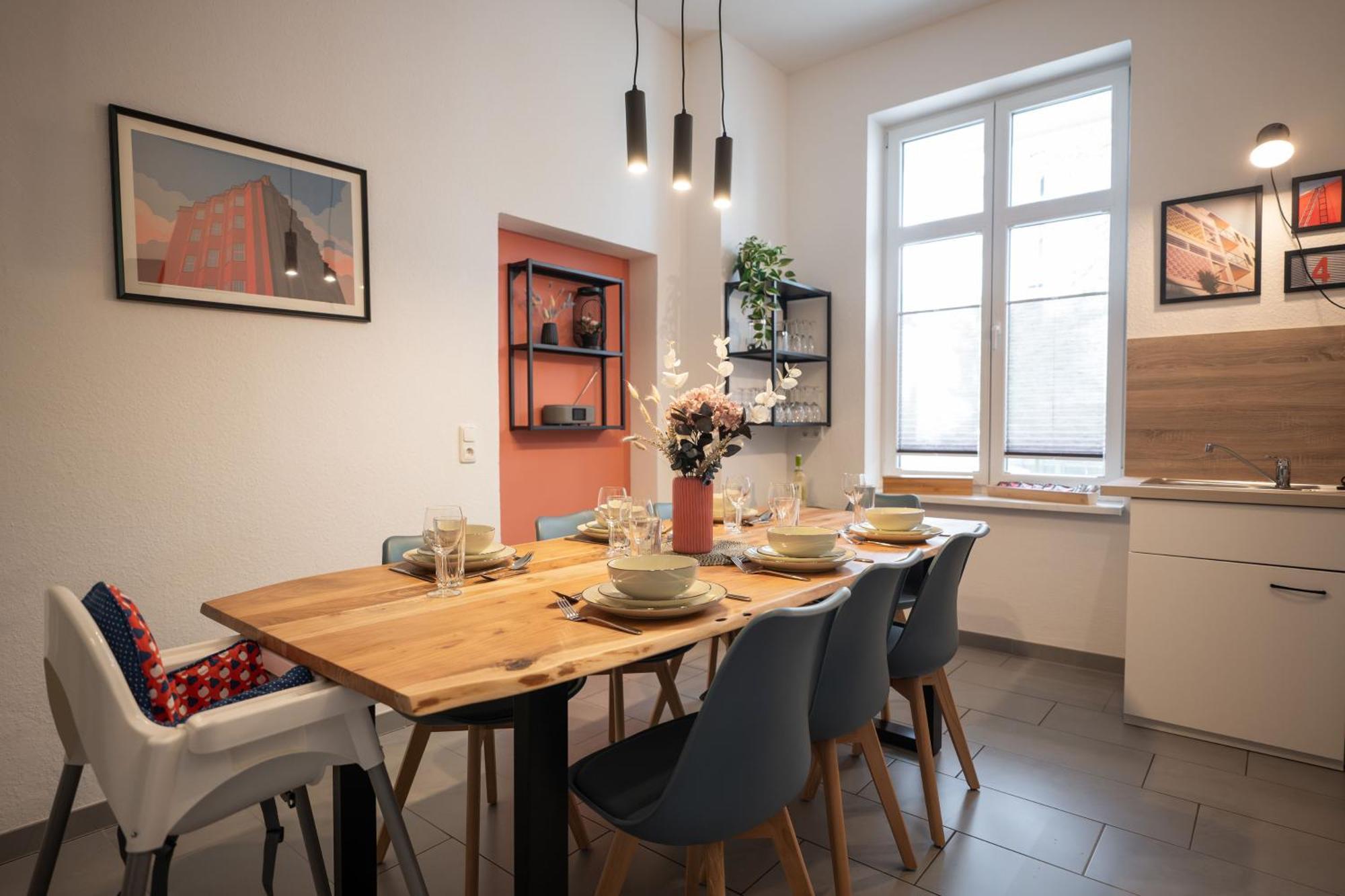 T21 - Apartment Direkt Im Zentrum Mit Parkplatz Хемніц Екстер'єр фото