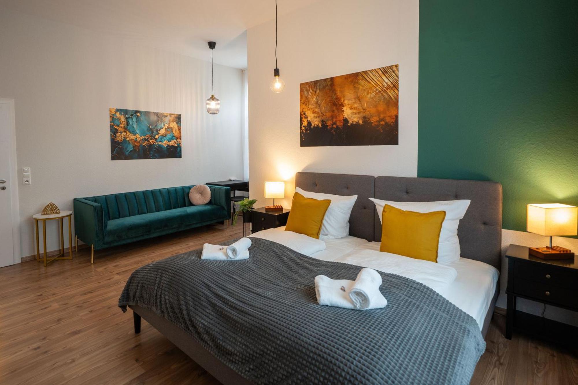 T21 - Apartment Direkt Im Zentrum Mit Parkplatz Хемніц Екстер'єр фото