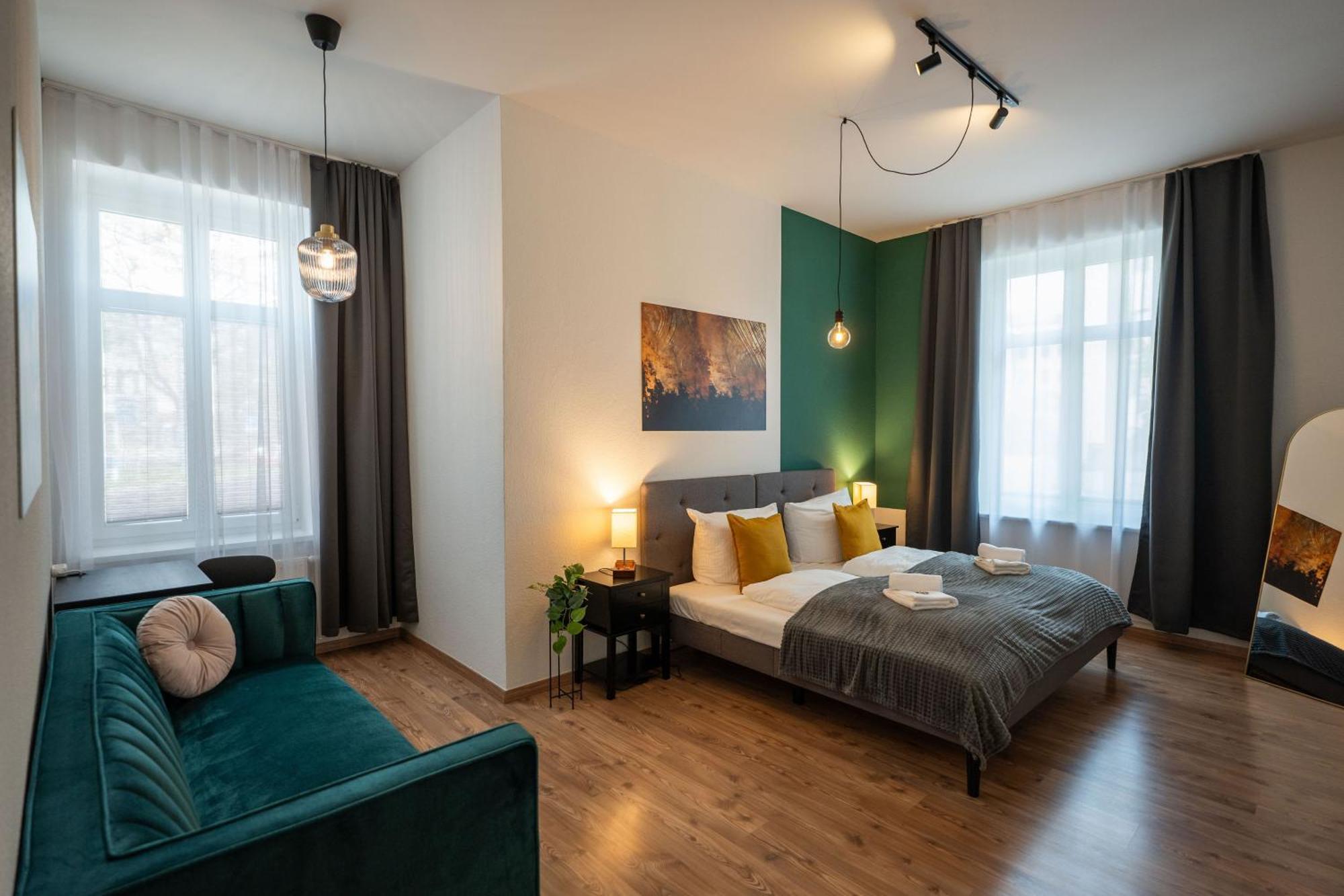 T21 - Apartment Direkt Im Zentrum Mit Parkplatz Хемніц Екстер'єр фото