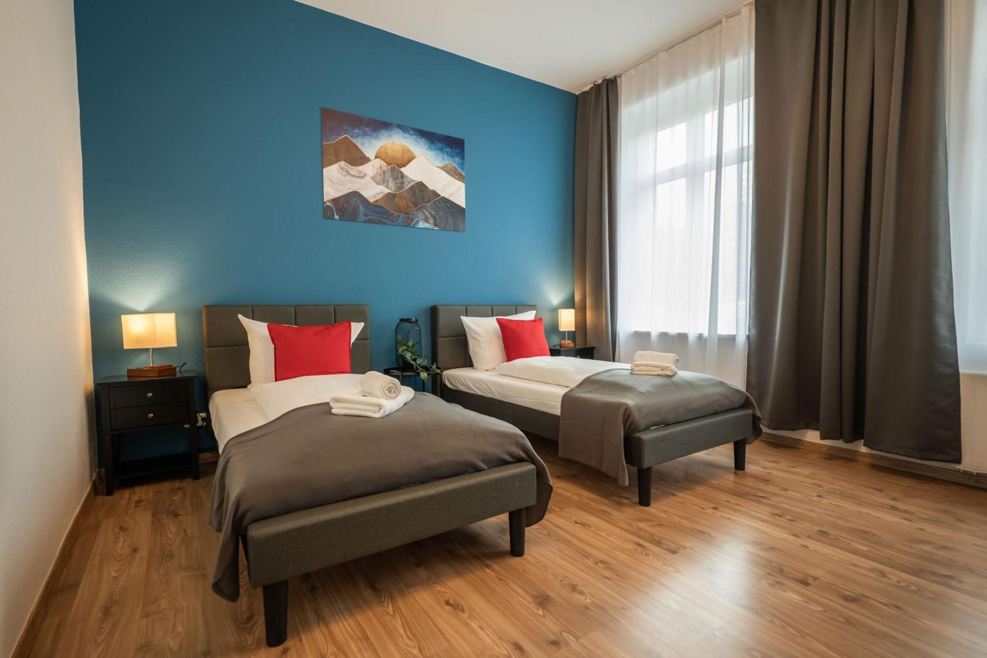 T21 - Apartment Direkt Im Zentrum Mit Parkplatz Хемніц Екстер'єр фото